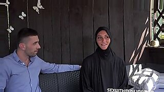 hijab muslim arab cross dresser annal sex with dildo 3